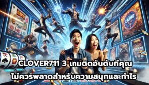CLOVER711 3 เกมติดอันดับที่คุณไม่ควรพลาดสำหรับความสนุกและกำไร -15