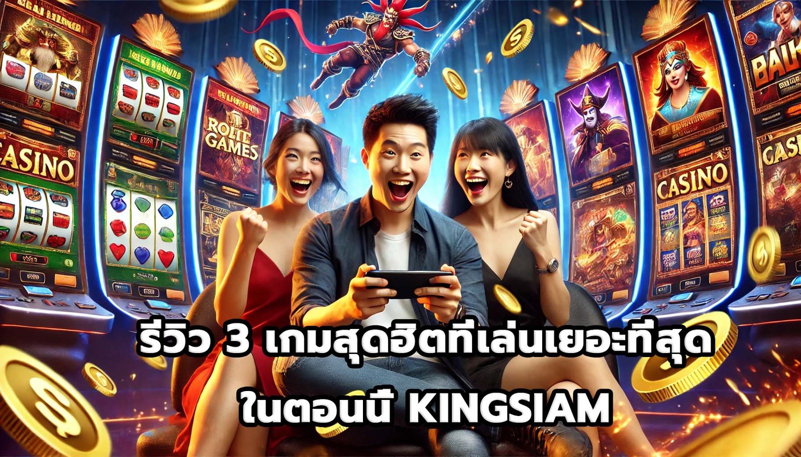 รีวิว 3 เกมสุดฮิตที่เล่นเยอะที่สุดในตอนนี้ KINGSIAM-2